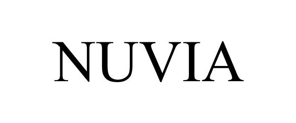 Trademark Logo NUVIA