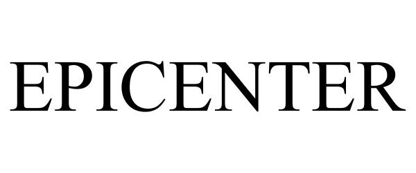 Trademark Logo EPICENTER