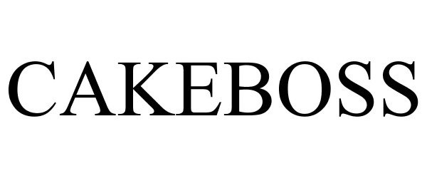 Trademark Logo CAKEBOSS