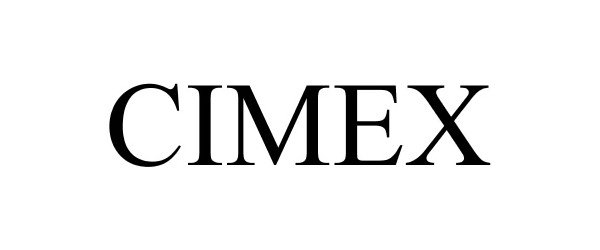 Trademark Logo CIMEX