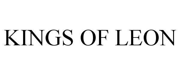 Trademark Logo KINGS OF LEON