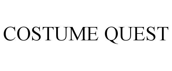 Trademark Logo COSTUME QUEST
