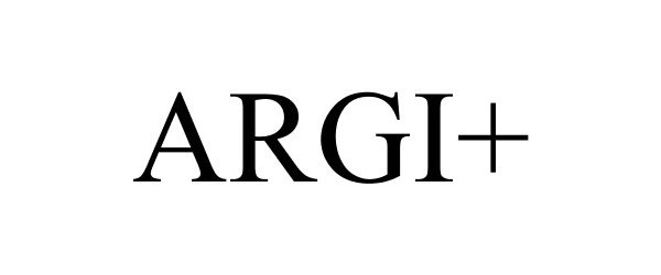 Trademark Logo ARGI+