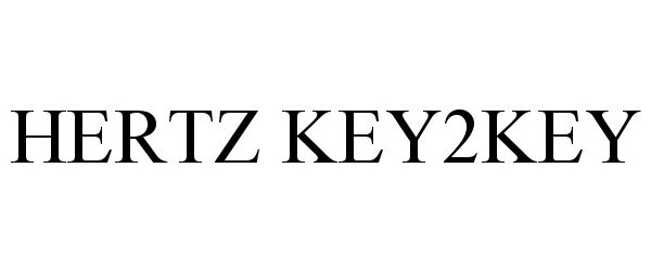  HERTZ KEY2KEY