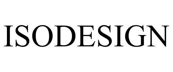 Trademark Logo ISODESIGN