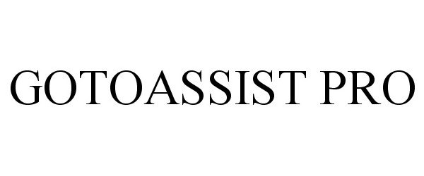 Trademark Logo GOTOASSIST PRO