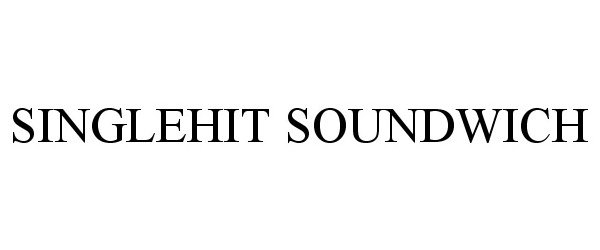 Trademark Logo SINGLEHIT SOUNDWICH