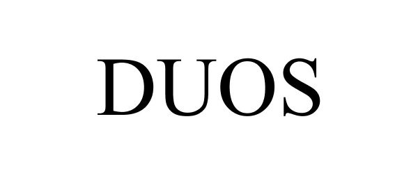 Trademark Logo DUOS