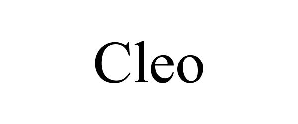Trademark Logo CLEO