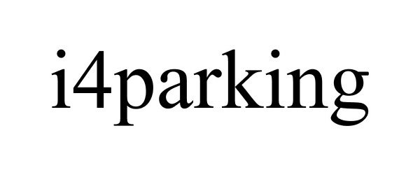 Trademark Logo I4PARKING