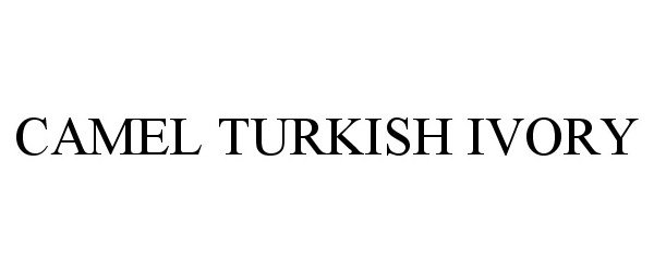  CAMEL TURKISH IVORY