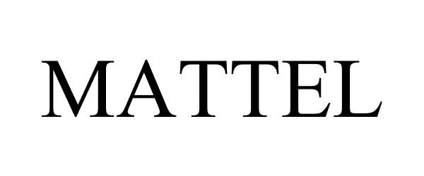 Trademark Logo MATTEL