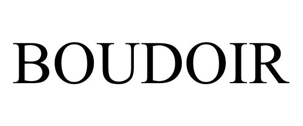 Trademark Logo BOUDOIR