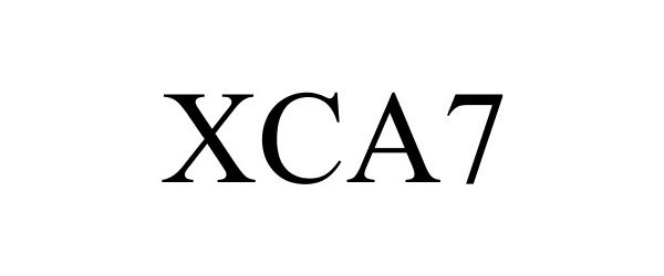 Trademark Logo XCA7