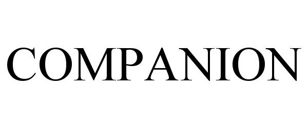 Trademark Logo COMPANION