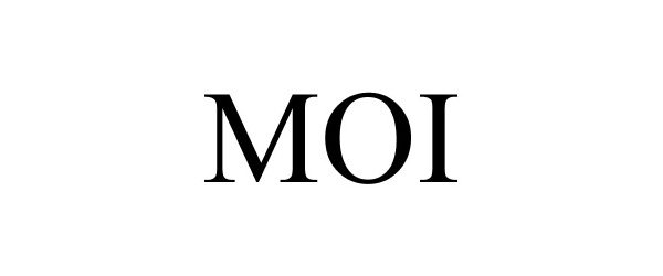 Trademark Logo MOI