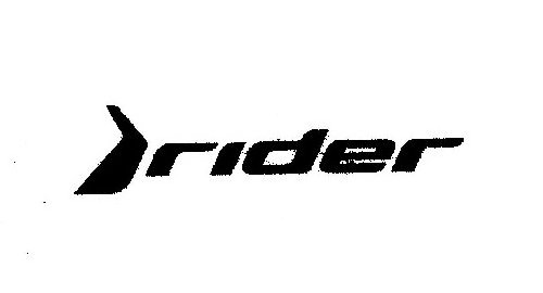 Trademark Logo RIDER