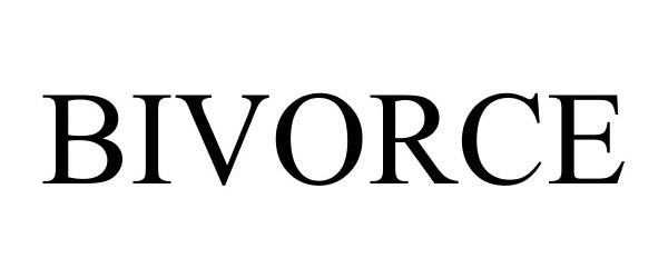 Trademark Logo BIVORCE
