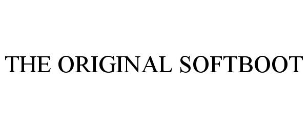 Trademark Logo THE ORIGINAL SOFTBOOT
