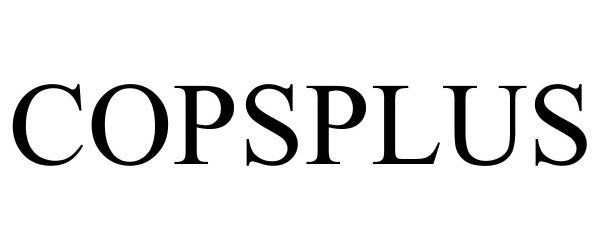 Trademark Logo COPSPLUS
