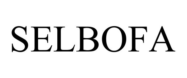 Trademark Logo SELBOFA
