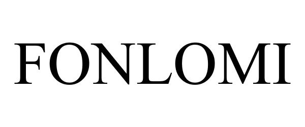 Trademark Logo FONLOMI
