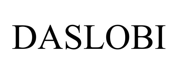 Trademark Logo DASLOBI