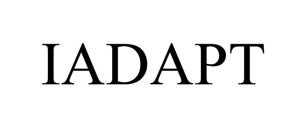 Trademark Logo IADAPT