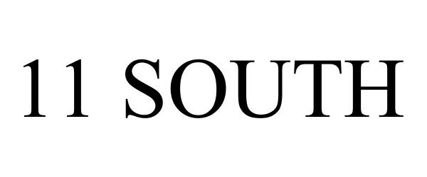 Trademark Logo 11 SOUTH