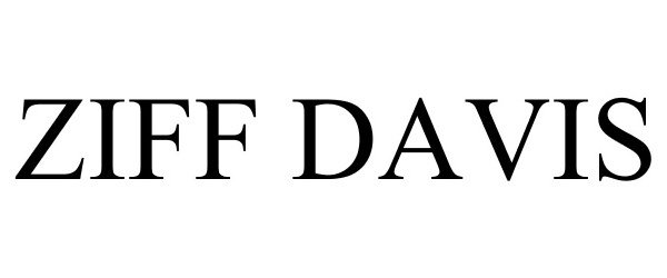 Trademark Logo ZIFF DAVIS