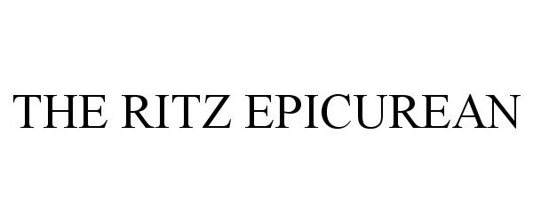Trademark Logo THE RITZ EPICUREAN