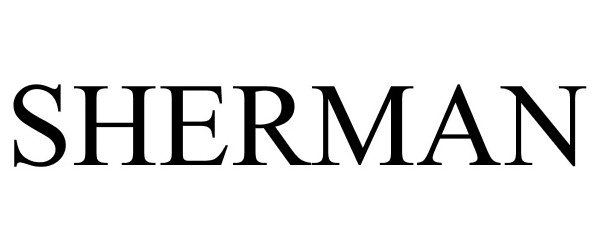 Trademark Logo SHERMAN