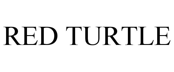 Trademark Logo RED TURTLE
