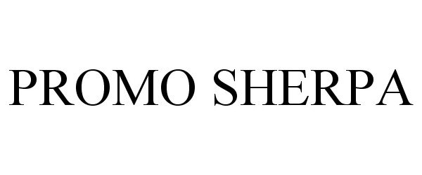 Trademark Logo PROMO SHERPA