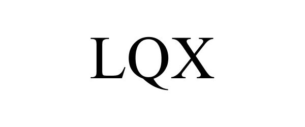 Trademark Logo LQX