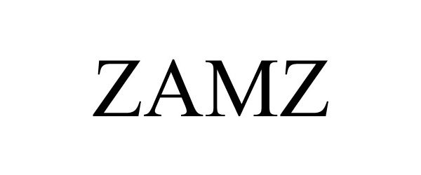 Trademark Logo ZAMZ