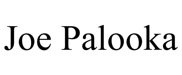 Trademark Logo JOE PALOOKA