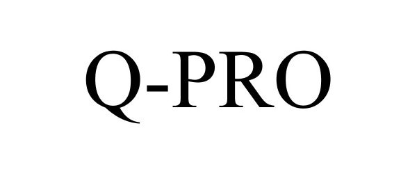 Trademark Logo Q-PRO