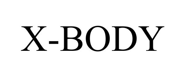 Trademark Logo X-BODY