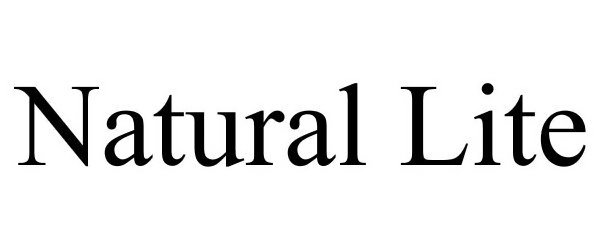 Trademark Logo NATURAL LITE