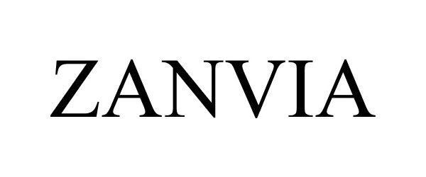 Trademark Logo ZANVIA