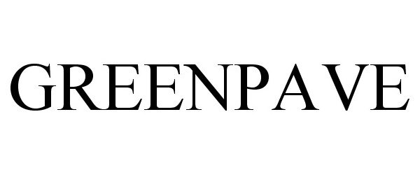 Trademark Logo GREENPAVE