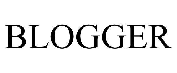 Trademark Logo BLOGGER