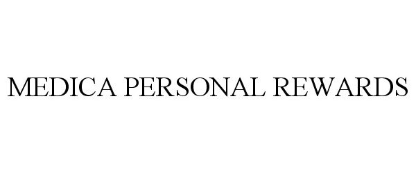 Trademark Logo MEDICA PERSONAL REWARDS