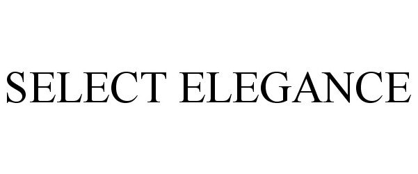 Trademark Logo SELECT ELEGANCE