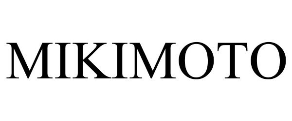 Trademark Logo MIKIMOTO