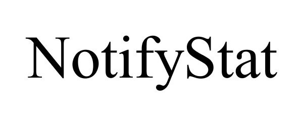  NOTIFYSTAT