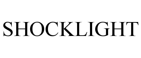 Trademark Logo SHOCKLIGHT