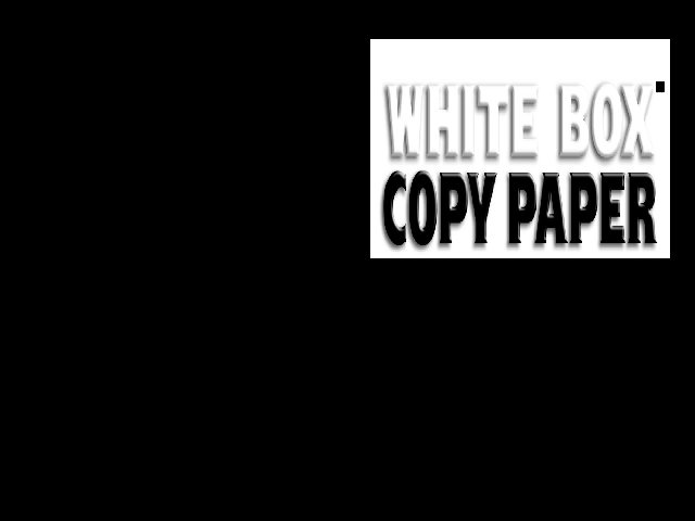 WHITE BOX COPY PAPER