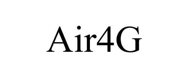 Trademark Logo AIR4G